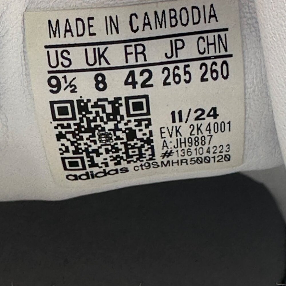 Adidas SL 72 Orignals Women's Sneakers Shoes JH9887 US 9.5 White NEW - Picture 8 of 8